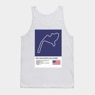 Mid-Ohio Sports Car Course [info] Tank Top